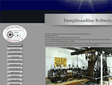 Tablet Screenshot of dampfmaschine-rosswein.de